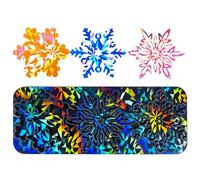 Christmas Unique Snowflake Epoxy Resin Silicone Mold for Keychain Pendant Earring Jewelry Craft Making Tool Home Resin Molds