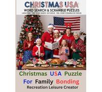Christmas USA Word Search & Scramble Puzzles Large Print 1300+ Word Search 85 Puzzles 900+ Word Scramble 80 Puzzles: Word Puzzles Suitable For ... USA Christmas Word Puzzle For All USA Homes.