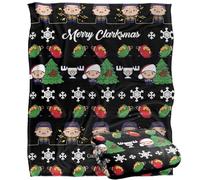CHRISTMAS VACATION Blanket, 152 x 127 cm Merry Clarkmas Silky Touch Super Soft Throw Blanket