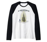 Christmas Vacation Clark Griswold Family Christmas Tree Raglan Baseball Tee