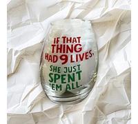 Christmas Vacation Themed Holiday Stemless Wine Glasses, Funny Christmas Vacation Mugs, Christmas Stemless Drinking Glass, Christmas Decorations Wine Glasses for Holiday Wedding Party Decorative
