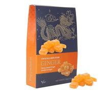 Christmas Variety Ginger chocolate & Sweet Gift Box Collection 125g - Festive Holiday Ginger Treats - Padk (8 x Box, Crystallised Stem Ginger 125)