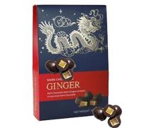 Christmas Variety Ginger chocolate & Sweet Gift Box Collection 125g - Festive Holiday Ginger Treats - Padk (4 x Box, Dark Chocolate Ginger 125g)