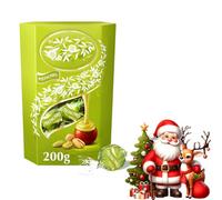 Christmas Variety of Chocolate Truffles Gift Box 200g - Luxuriously Smooth and Delicate Chocolate Shells - ldt (Pistachio Truffles Box 200g)
