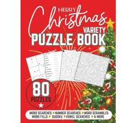 Christmas Variety Puzzle Book: 80 puzzles including word searches, mazes, word scrambles and lots more