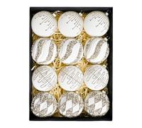 Christmas Velvet Balls - 12-Piece Velvet Balls Christmas Decorations | Party Supplies for Home Kitchen Indoor Wall Mantel Living Room Window Garden Door Desktop