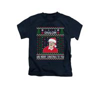 Christmas Version, Shalom and Merry Christmas Jim Friday Night Dinner Tee T-Shirt Funny Unisex T Shirt Top Navy Blue