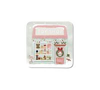Christmas Village Coasters - Set Of 6 -