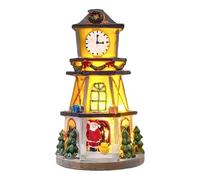 Christmas Village Light Up - Lighted Holiday Village for Desk,Decorative Christmas House for Study Bedroom Living Room Table Centerpiece Window Display Event Organizers