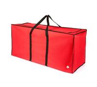 Large Festive Christmas Tree Storage Bag - 7ft Christmas Village Red One Size