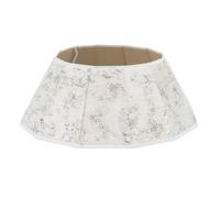 Christmas Village Silver Velvet Christmas Tree Skirt 68Cm Foldable Design W/ Closure Fits Tree Stands Up To 66Cm Holiday Décor