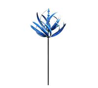 Christmas Village with Wind For Gardens And Patios Large Metal Wind Sculpture () For Outdoor Decoration Art Comes From Life Live Rooster Windmill (B, 90X20X20cm)