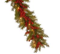 Christmas Vine, Festive Ornament, Reusable, Artificial Christmas Vines Garland Decoration, for Classroom, New Year's Eve Party, Window, Wall, Mantle and Fireplace