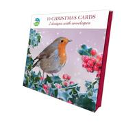 Christmas Visitors - RSPB Luxury Christmas 10 Card Pack