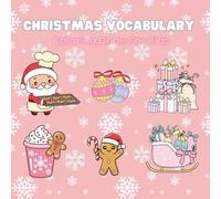 Christmas Vocabulary: Coloring Book For Kids