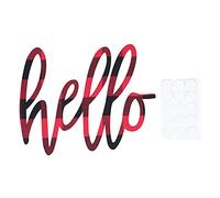 Christmas Wall Decor Wooden English Letter Wall Ornament Stylish Festive Home Decoration for Holiday Season Poplar Material 110g