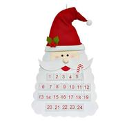 Christmas Wall Hanging Tree Calendar Decorative Tree Shape Advent Calendar for Counting Down December Days Gift