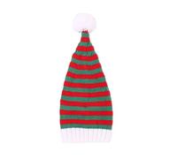 Christmas Warm Hat Striped Santa Unisex Holiday Happy New Year For Men And Women Durability Christmas Hat