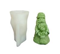 Christmas Wax Soap Making Silicone Decorating Fondant Mold Chocolate Candy Baking Molds for Making Santa