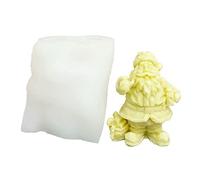 Christmas Wax Soap Making Silicone Decorating Fondant Mold Chocolate Candy Baking Molds for Making Santa
