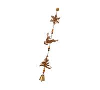 Christmas Wind Chimes Decoration with Acrylic Rusts Color Deer, A