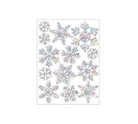 Christmas Window Clings, Snowflake Window Clings, Xmas Holiday White Winter Ornaments, Window Christmas Window Decals Winter