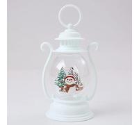 Christmas Window Decoration with Light: Hanging Santa Figure, Illuminated Christmas Ornament for fir Tree, Home & Office, Luminous Christmas Decoration with Santa Claus (White-B)