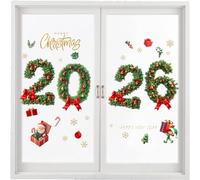 Christmas Window Decorations 2026 Christmas Festivals Static Decal