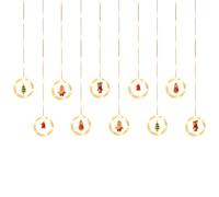Christmas Window Lights - Bright Waterproof Copper Wire String Lights for Indoor & Outdoor Use, Dimmable Fairy Ļights | Romantic Holiday Decor for Tree, Home & Party