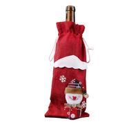 Christmas Wine Bottle Cover Merry Decorations Gift Bags New Year 2023 Gifts Holiday Party Ornament Bottle Bags For Gifts