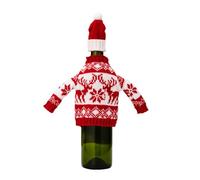 Christmas Wine Bottle Covers Wine Bottle Attire For Festive Celebrations For Home Cafe Or Restaurant Beautiful Cover Christmas Table Decor