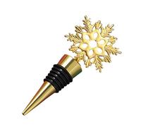 Christmas Wine Sealer - Metal Bottle Stopper for Wine Champagne Beer | Reusable Snowflake Design with Airtight Closure, Ideal for Home, Restaurant, Bar, Outdoor Parties, Holiday Gatherings, and Gift G