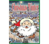Christmas Winter Crossword Puzzle: Crossword Puzzles with Easy to Read Print about Winter, Christmas Tree, Santa Claus, and More / 7 x 10 inch, 124 ... Gifts for Vocations, Holidays & Relaxation,