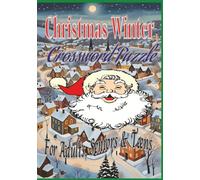 Christmas Winter Crossword Puzzle: Crossword Puzzles with Easy to Read Print about Winter, Christmas Tree, Santa Claus, and More / 7 x 10 inch, 124 ... Gifts for Vocations, Holidays & Relaxation,