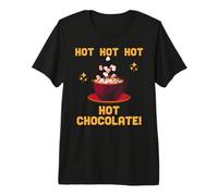 Christmas Winter Fall Hot Chocolate Mens Womens Kids Premium T-Shirt