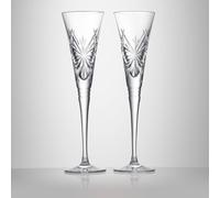 Christmas Winter Wonders Snowflakes Flute Set Of 2