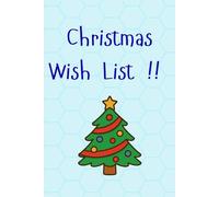 Christmas Wish List: Organiser note book