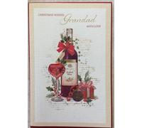 Christmas Wishes Grandad With Love Greeting Card