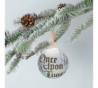 Christmas Wishes Once Upon A Time Gift Presentation Bauble CST-086