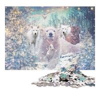 Christmas with Friends Puzzle for Adults And Teenagers 500 Pieces Puzzle for Adults For Family Fun & Game Night 500pcs (52x38cm)
