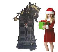 Christmas Wood - Wooden | Hans Gruber Falling Off Plaza Die Hard Tabletop Decor For Not Easy To Fade