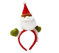 Christmas Wooden Headband - Christmas Headwear, Christmas Hair Accessories | Cute Hair Bands With Bell, Holiday Hair Clips With Bell, Christmas Hair Band