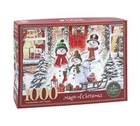 Christmas Jigsaw Puzzle 1000 Piece Stocking Filler - Snowman Family