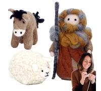 Christmas Wool Felt - Shepherd Making Kit - Beautiful Festive Crafts Decorations For The Whole Family