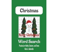 Christmas Word Puzzle Search Book: Word Searches with Easy to Read Print About the Medieval Era, Castles, Knights and More | 6x9 inches, 110 pages | ... Gifts for Vacations, Holidays, and Free Times