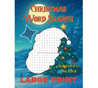 Christmas Word Search: 100 Large-Print Holiday Word Search Puzzles for Adults & Teens - Festive Brain Games, Winter Fun, and Perfect Stocking Stuffer