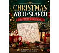 Christmas Word Search: 100 Large-Print Puzzles Featuring Christmas, Holiday & Winter Themes for Adults & Seniors