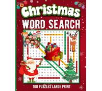 Christmas Word Search 100 Puzzles Large Print: 2000 Words