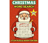 Christmas Word Search: A Fun Holiday Puzzle Book for Kids Ages 6-8 - Great for Winter Break and Stocking Stuffers (Word Search Adventures)