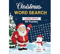 Christmas Word Search: A large print word search puzzle collection with British spellings, traditions and nostalgia